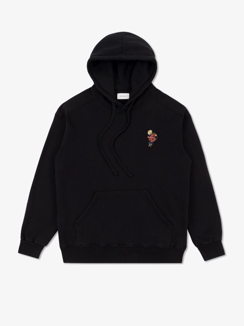 MANTO hoodie tengu-black